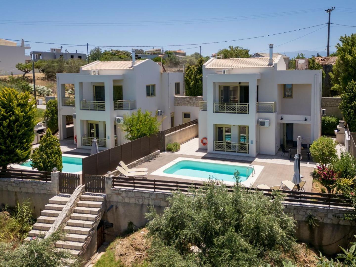 Villa With Private Pool Chania Sense Of Dream Villas Tavronitis Extérieur photo